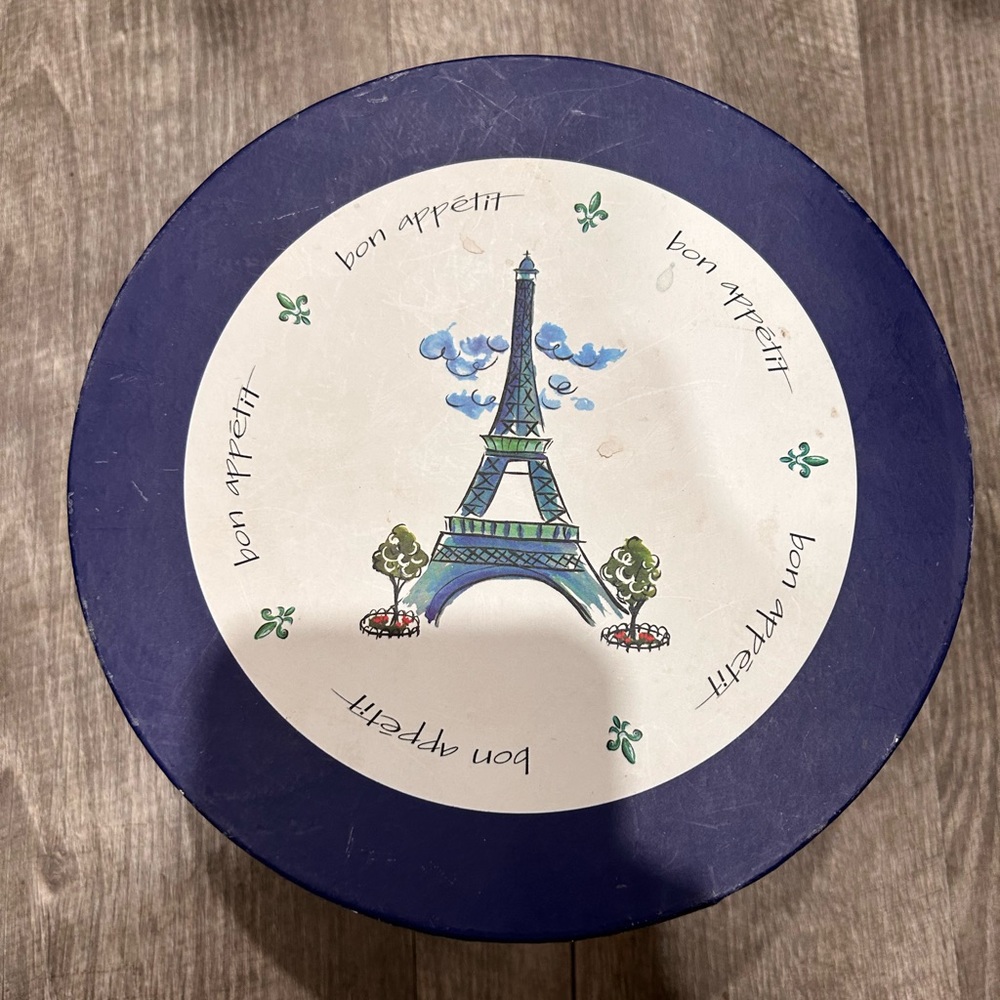 Bon Appetit Paris Bistro Dessert Plates